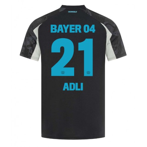 Fotballdrakt Herre Bayer Leverkusen Amine Adli #21 Tredjedrakt 2024-25 Kortermet